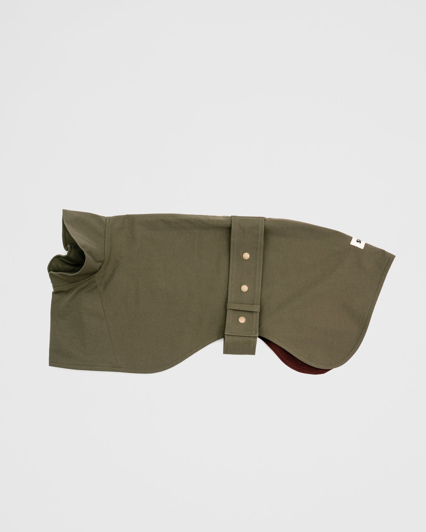 Waterproof Raincoat in Olive