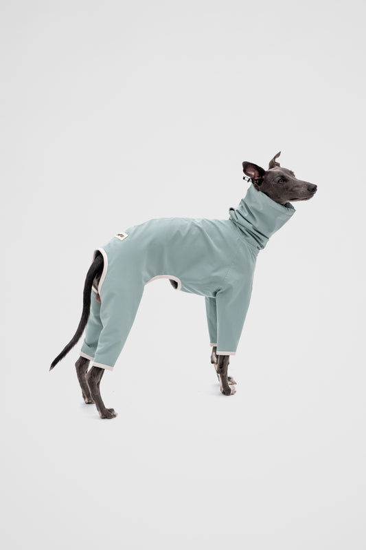 4-Legged Raincoat in Teal