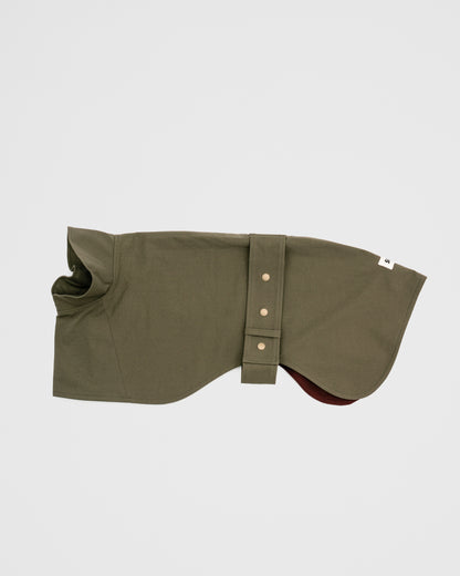 Waterproof Raincoat in Olive
