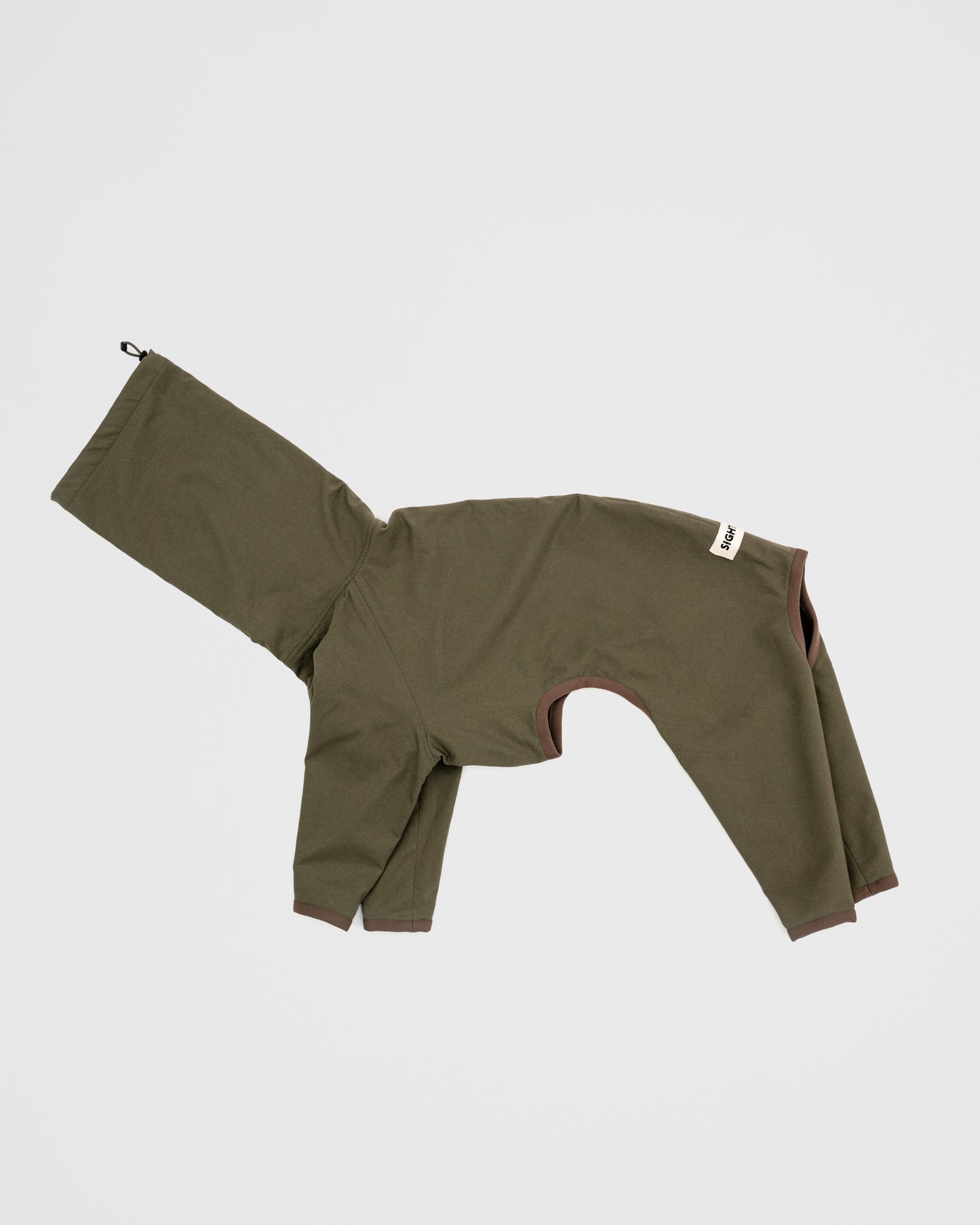 4-Legged Raincoat in Olive