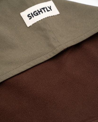 Waterproof Raincoat in Olive